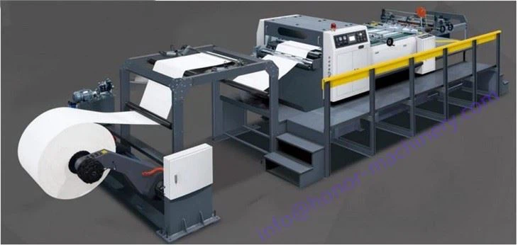 High Speed Drum Slitting Machine, 1450,1750 Slitting Machine, Drum Slitting Flat Sheet Paper Cutting Machine, Swing Knife Cutting Machine
